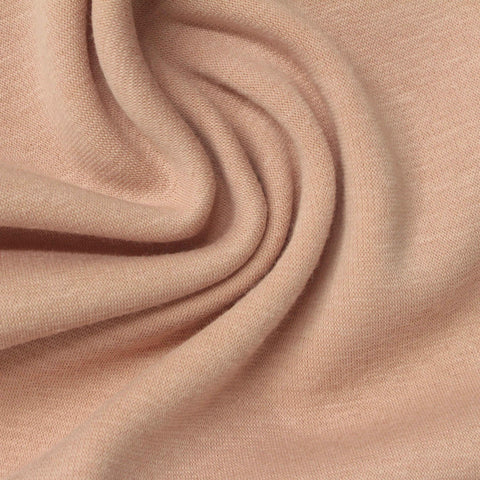 Light Peach Marl Velvet, Poly-Cotton