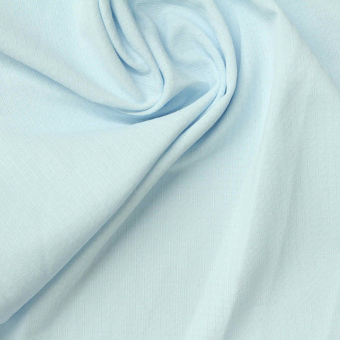 Polyester Stretch Interlock Knit Fabric, 180 gsm, 175 cm — Blue