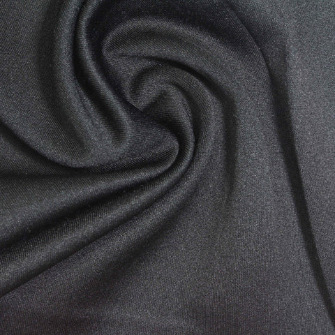 Dark Grey Marl Scuba Knit, Tencel Lyocell-Poly