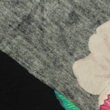 Pink Floral Jersey Knit, Viscose — photo 3