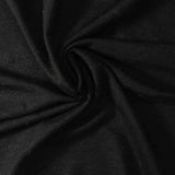 Viscose Stretch Jersey Knit Fabric, 161 gsm, 160 cm — Black — photo 3