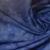 Blue Lines Jersey Knit, Polyester — photo 3