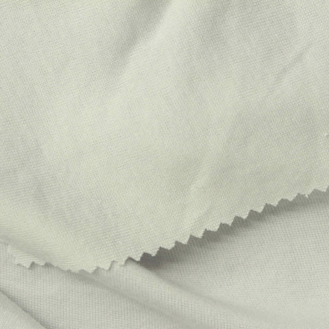 Cotton Polyester Rib Knit Fabric, 150 gsm, 180 cm — Beige