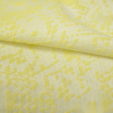 Yellow Tone-on-Tone Jacquard, Polyester — photo 3