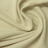 Polyester Cotton Blend Stretch Jersey Knit Fabric, 176 gsm, 130 cm — Khaki — photo 3