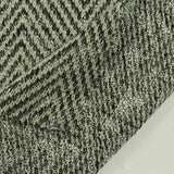 Black Chevron Chunky Knit, Poly-Viscose — photo 3