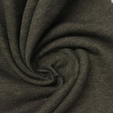 Dark Olive Marl French Terry, Poly-Viscose — photo 3