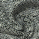 Grey Heathered-Marl Chunky Knit, Poly-Viscose — photo 3