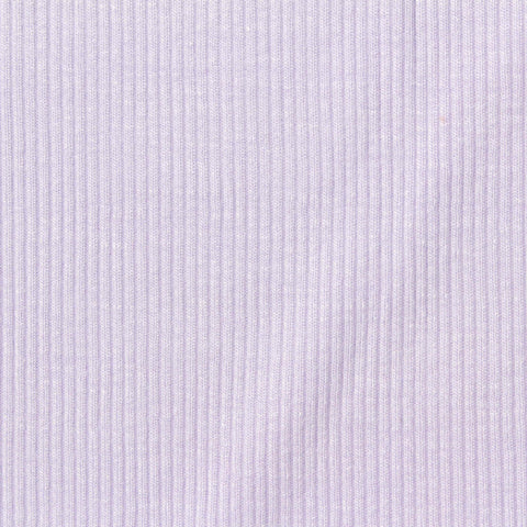 Viscose Stretch Rib Knit Fabric, 255 gsm, 130 cm — Purple