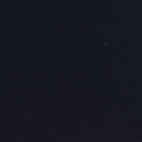 Cotton Polyester Stretch Scuba Knit Fabric, 330 gsm, 160 cm — Navy, ref EF-269926