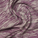 Purple Heathered-Marl Chunky Knit, Viscose-Poly — photo 3