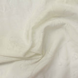 Beige Tone-on-Tone Floral Warp Knit, Polyester — photo 3