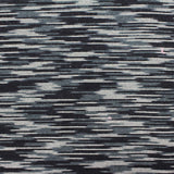 Black Horizontal-Stripe Ponte Knit, Viscose-Nylon — photo 3