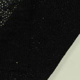 Black Abstract Jacquard, Poly-Viscose — photo 3