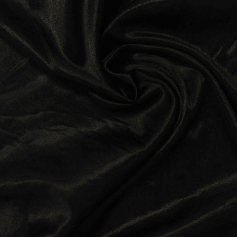 100% Polyester Jersey Knit Fabric, 120 gsm, 160 cm — Black, ref EF-239104