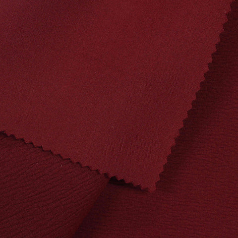Polyester Stretch Scuba Knit Fabric, 342 gsm — Red