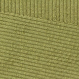 Slub Viscose Polyester Stretch Rib Knit Fabric, 230 gsm, 160 cm — Khaki — photo 3