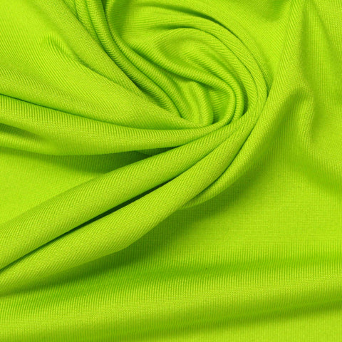 Polyester Stretch Jersey Knit Fabric, 175 gsm, 175 cm — Green
