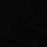 Black Marl Chenille, Polyester — photo 3