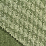 Green Heather French Terry, Polyester — photo 3