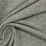 Dark Grey Marl Jersey Knit, Polyester — photo 3