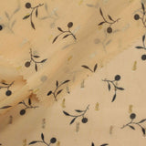 Gold Branches Chiffon, Polyester — photo 3