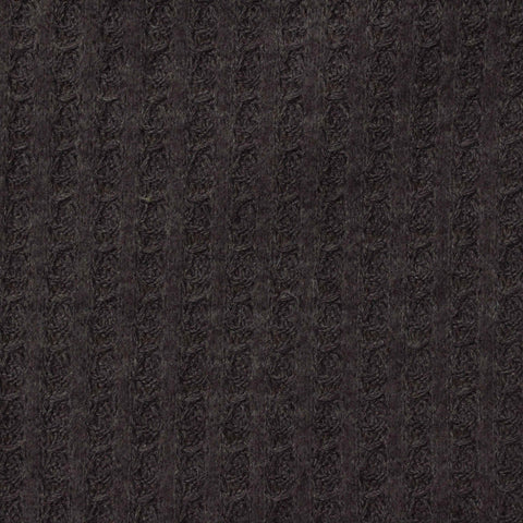 Polyester Viscose Stretch Waffle Knit Fabric, 195 gsm, 160 cm — Brown