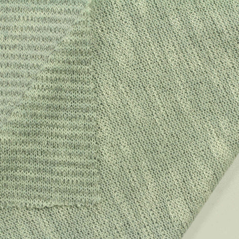 Pale Sage Textured Chunky Knit, Poly-Viscose