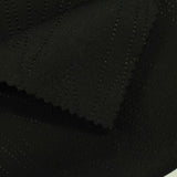 Black Dot Scuba Knit, Polyester — photo 3