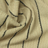 Polyester Stretch Crepe Fabric, 160 gsm, 160 cm — Beige — photo 3