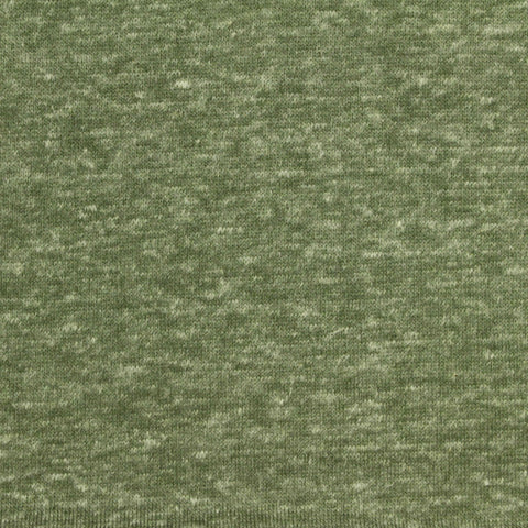 Green Marl Jersey Knit, 165 gsm