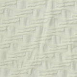 Cream Geometric-Square Jacquard, Polyester — photo 3