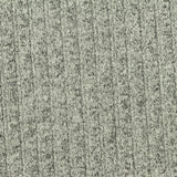 Dark Grey Heathered-Marl Rib Knit, Viscose-Poly — photo 3