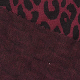 Black Leopard Jacquard, Polyester — photo 3