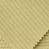 Striped 100% Polyester Sherpa Fleece Fabric, 272 gsm, 160 cm — Khaki — photo 3