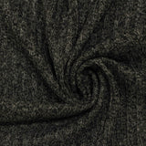 Dark Grey Marl Rib Knit, Polyester — photo 3