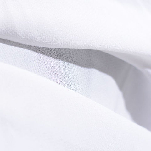 100% Polyester Chiffon Fabric, 120 gsm, 147 cm — White