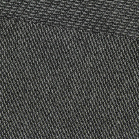 Viscose Nylon Stretch Ponte Knit Fabric, 300 gsm, 160 cm — Grey