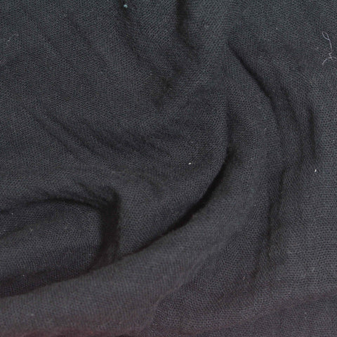 100% Cotton Crepe Fabric, 110 gsm, 140 cm — Grey