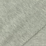 Light Grey Marl Rib Knit, Poly-Cotton — photo 3