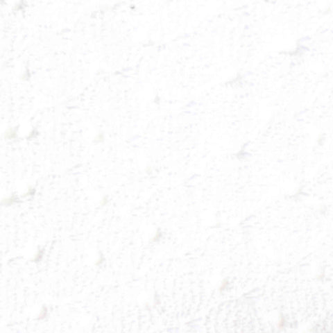 White Dot Chunky Knit, Polyester, 200 gsm