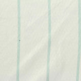 Light Blue Vertical-Stripe Birdseye Knit, Polyester — photo 3