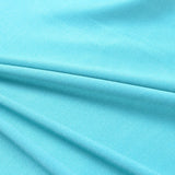 Polyester Stretch Jersey Knit Fabric, 220 gsm, 165 cm — Blue — photo 3