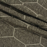 Jacquard 100% Polyester Knit Fabric, 325 gsm, 165 cm — Brown — photo 3