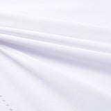 100% Polyester Interlock Knit Fabric, 126 gsm, 163 cm — White — photo 3