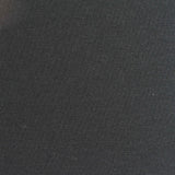 Brushed Polyester Viscose Stretch Ponte Knit Fabric, 300 gsm, 165 cm — Black — photo 3