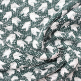 White Abstract Chunky Knit, Cotton-Poly — photo 3
