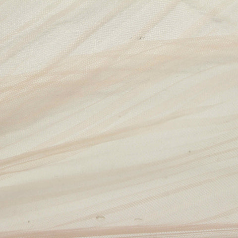 100% Nylon Plissé Fabric, 30 gsm, 155 cm — Beige