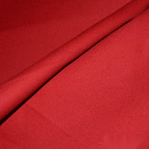100% Cotton Woven Fabric, 230 gsm, 150 cm — Red, ref EF-9422