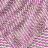 Purple Horizontal-Stripe Chunky Knit, Viscose — photo 3